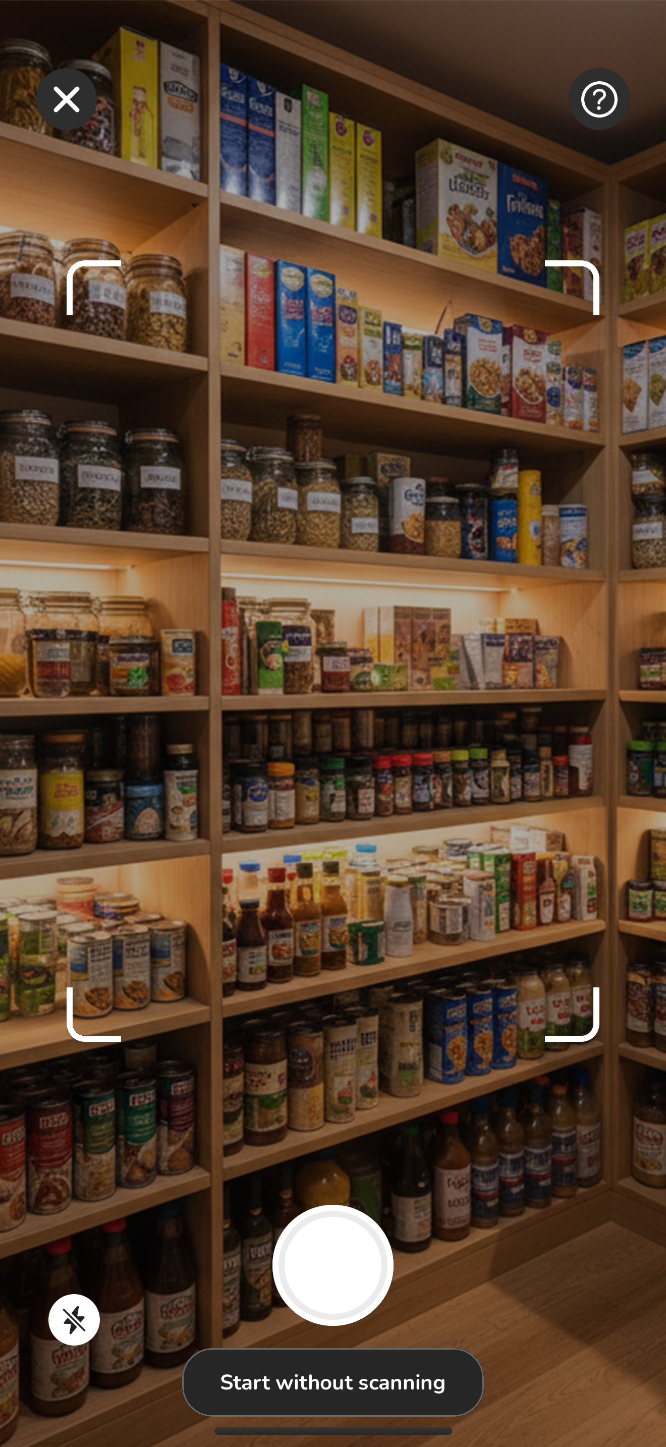Pantrii AI Pantry Scanning